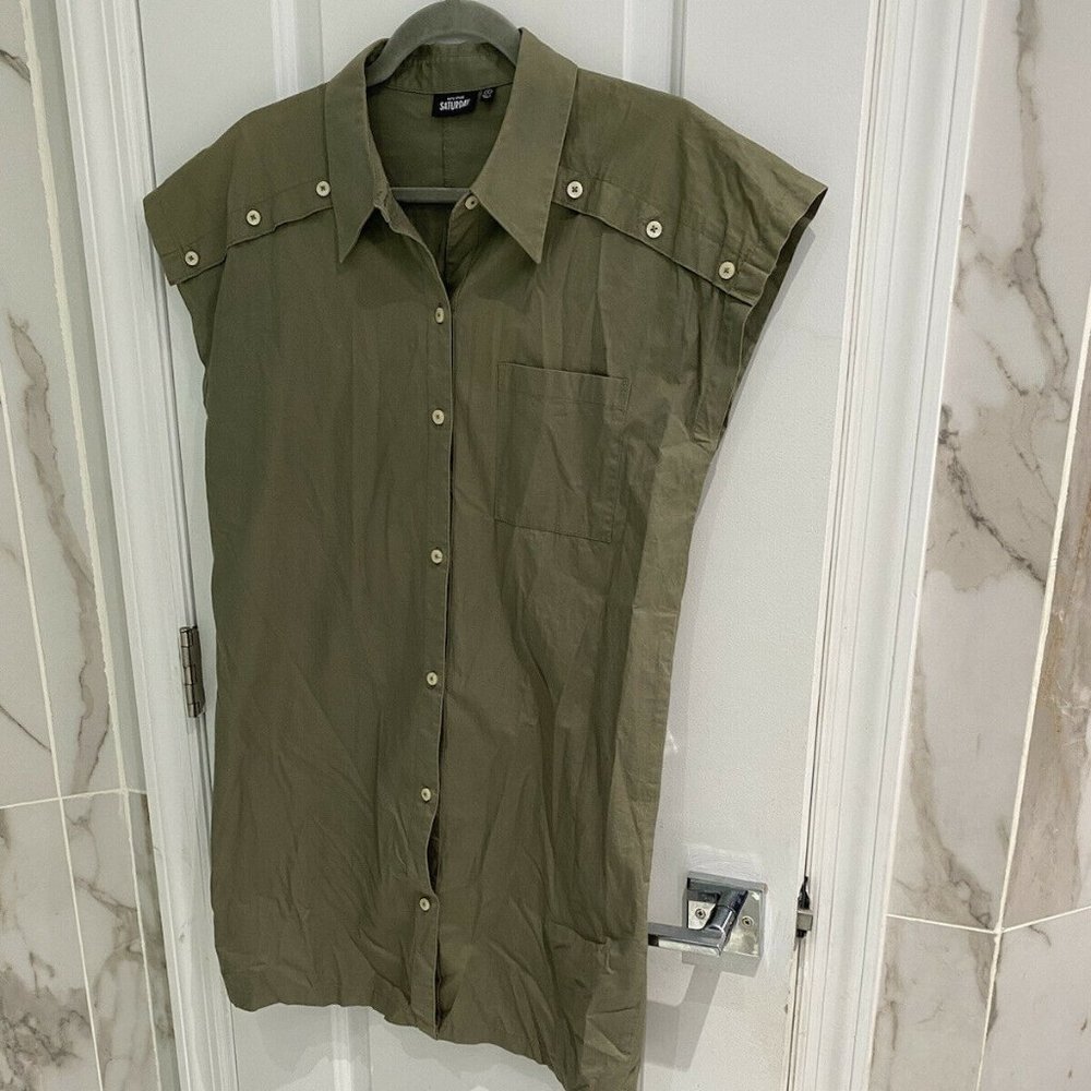 Kate Spade Saturday Women’s Cap Sleeve Olive Green